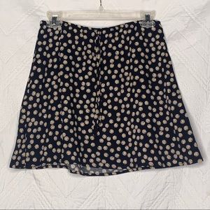 Pacsun Mini skirt with Daisies